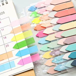 200 Hojas de Notas Adhesivas Transparentes Multicolores, Resistentes al Agua, de PET, Personalizables - Product Image 5