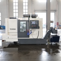 Centre de tournage CNC WOJIE TCK56A pour le traitement de pièces complexes (arbres, disques) avec une haute précision de positionnement