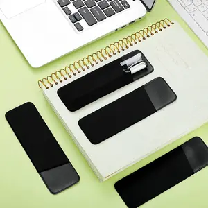 टैबलेट लैपटॉप स्टाइलस पेन के लिए चिपकने वाला समर्थन पोर्टेबल और विरोधी हानि पेन मामलों के साथ अनुकूलित थोक लोचदार पेन बैग