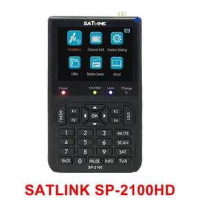Medidor de TV Satelital Digital HD <span class=keywords><strong>SATLINK</strong></span> FTA, Buscador de <span class=keywords><strong>Sat</strong></span>élites DVB-S2 Portátil de 3.5 Pulgadas - Product Image 2