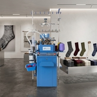 Machine à tricoter les chaussettes informatisée 3.5" 3.75" 6F Invisible Terry Plain Hot Engine & Motor Certifiée CE Haute Capacité
