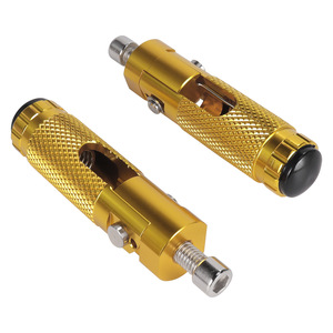 Reposapiés Plegables para Motocicleta, Reposapiés de Aluminio Antideslizantes, Pedal Trasero Universal para Scooter, Bicicleta Eléctrica, HONDA, <span class=keywords><strong>KTM</strong></span> - Product Image 3