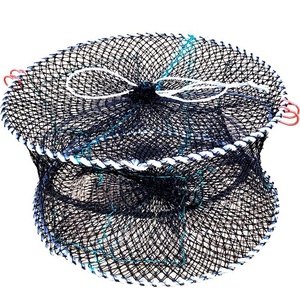Pot à crabe robuste avec 4 entrées Piège à crabe professionnel en acier trempé à chaud <span class=keywords><strong>de</strong></span> 12mm $14.70 - $20.70 - Product Image 1