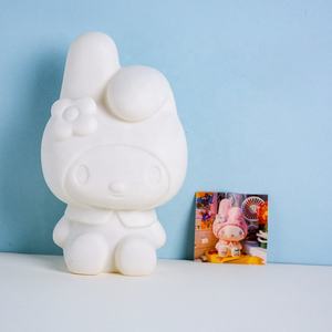 NOUVEAU Kit de Peinture Fluide Manuel en Résine Vinyle pour Poupées Melody Blanches, 100 Motifs (Animaux, Personnages de Films), S-anrio, Vente en Gros avec Peintures Acryliques - Product Image 1