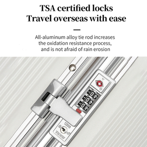 Petite <span class=keywords><strong>cabine</strong></span> roues amovibles <span class=keywords><strong>valise</strong></span> télescopique Trolley bagages en <span class=keywords><strong>polycarbonate</strong></span> cadre en aluminium <span class=keywords><strong>valise</strong></span> de voyage - Product Image 3