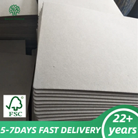 Fabricant professionnel de carton gris 1200gsm 1500gsm pour la production de boîtes cadeaux de luxe et de couvertures de livres