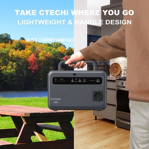 แบตเตอรี่ LiFePO4 ความจุสูง 299Wh 300W พร้อมระบบจ่ายไฟพลังงานแสงอาทิตย์ในตัว สถานีไฟฟ้าพกพาสำหรับการตั้งแคมป์ - Product Image 5