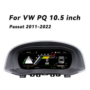 Quadro strumenti Full LCD per Volkswagen <span class=keywords><strong>Passat</strong></span> <span class=keywords><strong>2011</strong></span> - 2022 PQ MQB VW CC Golf Sharan Tiguan Scirocco Jetta EOS 10.5 schermo "12.3" - Product Image 2