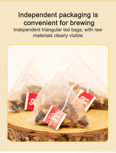 Tè Dimagrante alle Erbe Cinesi Golden Triangle Cassia con Orzo e Grano Saraceno, Bustine da 5g (10 Bustine) per Perdita di Peso e Disintossicazione - Product Image 4