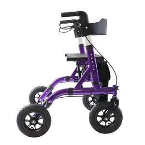 ऊंचाई समायोज्य चलने में मदद करता है चिकित्सा फोल्डेबल हल्के वजन सीधा वॉकर रोलेटर - Product Image 1