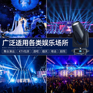 Jiechuang 500W <b>LED</b> Moving Head Cutting <b>Light</b> High Brightness Stage Lighting for Weddings <b>Bars</b> Banquet Halls - Product Image 3
