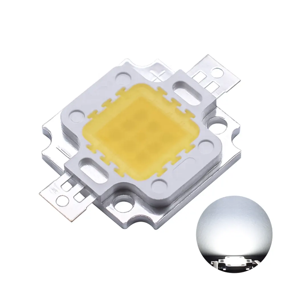 Czinelight איכות SMD Led שבב 10w 350nm 450nm 460nm 630nm 730nm UV ספקטרום מלא Led Cob