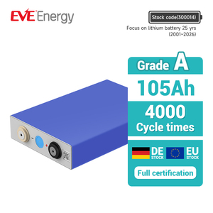 โมดูลแบตเตอรี่ EVE Manufacturers LF105 105ah 4000 รอบการใช้งาน สำหรับระบบกักเก็บพลังงานภายในบ้าน LF105 แบตเตอรี่ลิเธียมที่มีอายุการใช้งานยาวนานเป็นพิเศษ - Product Image 3