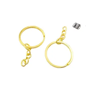 厂家直销定制标志金属分体钥匙链吊坠高品质锌合金时尚风格黄铜型