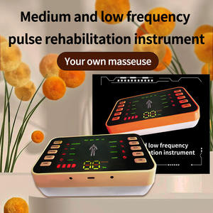 SHOmfrs ABS EMS alat pijat pelangsing sabuk portabel meringankan nyeri tubuh merdian puluhan otot <span class=keywords><strong>Stimulator</strong></span> OEM/ODM kustom - Product Image 5