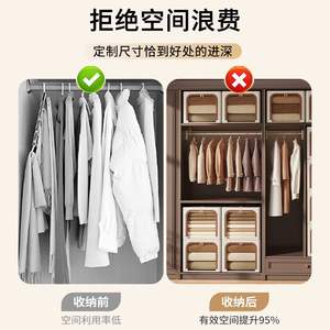 กล่องเก็บเสื้อผ้าผ้าฝ้ายลายเทียนซานทรงสี่เหลี่ยมผืนผ้า พับได้ สำหรับหอพัก ขนาดใหญ่พิเศษ ขนาดใหญ่มาก ขนาดใหญ่มากมาก - Product Image 5