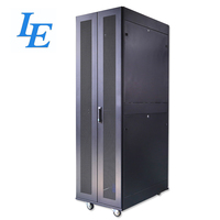 Armoire de serveur sur pied LE 42U, armoire réseau 19 pouces, acier SPCC, norme IEC297-2, capacité de charge lourde de 1500 kg, IP20, 600 mm