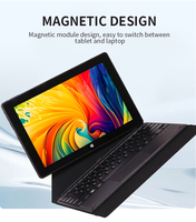 Prix de gros 1280*800 Tablette tactile capacitive 10.1 pouces N100 Ordinateur portable de bureau 12 + 512 Go IPS Tablette d'ordinateur portable 2 en 1