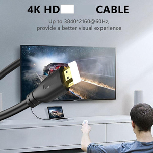 Cable Ethernet Ultra HD de Alta Velocidad de 18 Gbps, HDTV 4K 60 Hz, 3D, Blindado, con Cubierta de PVC, Conector Compuesto, de 1 a 10 Metros, para Monitor - Product Image 6