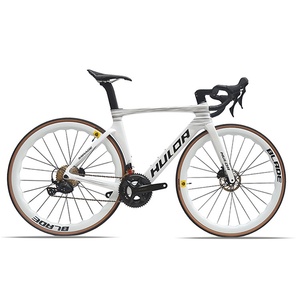 Bicicleta de Carretera de Alto Rendimiento de 24 Velocidades Hecha de Fibra de Carbono con Sistema de Cuadro Aerodinámico Adecuada para Competencia y Entrenamiento Diario Zxc-269 HULDA - Product Image 1