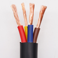Kabel Listrik Tembaga 2 Inti Solid RVV 1mm-300/500V Isolasi PVC untuk Pemanas Tersedia Berbagai Ukuran