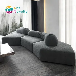 Set di divani di lusso di design moderno e componibile moderno e componibile per mobili da soggiorno