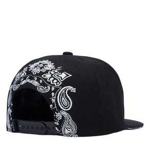 หมวกแก๊ป Snapback แบบสั่งทำขายส่ง ทรงแบน ระบายอากาศได้ดี ลายใบไม้เขตร้อน ผ้าฟลีซ Yupoo สำหรับบาสเกตบอล - Product Image 4