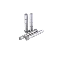 Jeu de broches de guidage de précision en acier SPN Jinjie, filetage interne, finition brillante, tête 6 mm, pour moules en plastique et cadres de moules standard