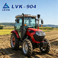Nouveau design de mini tracteur agricole 90HP 4x4 avec chenilles étroites pour la culture des vergers et des arbres fruitiers