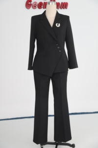 Ropa de Oficina de Tallas Grandes para Mujer, Vestidos Casuales de Negocios, Chifón con Botones, ODM Elegante - Product Image 4