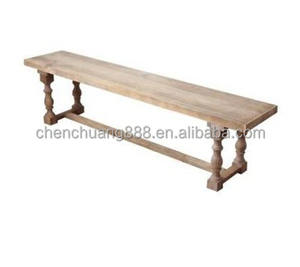 Table à manger américaine en bois massif européen rétro créative grande planche Style français vieille longue Table maison Table <span class=keywords><strong>d</strong></span>'invités - Product Image 6