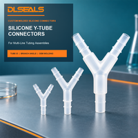 Connecteurs en Y en silicone moulé sur mesure pour assemblages de tubes de dispositifs médicaux multi-lignes et de contrôle de fluides et d'air