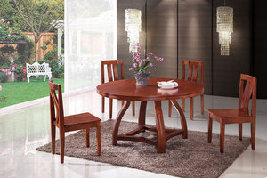Eiche T266 C367 Esstisch & Stuhl Runde bis faltbare Platte mit Einst eck-und Zapfen spitzen füßen in der Mitte des Jahrhunderts im klassischen Design - Product Image 2