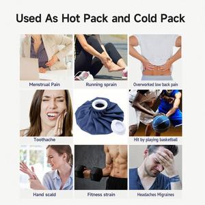 Hot-selling Reusable Cold and Hot Compress <b>Bag</b> for Cold and Hot Treatment and Pain Relief, with Lid, Elastic <b>Compression</b> <b>Bag</b> - Product Image 5