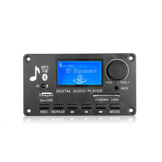 Power Amplifier Board  Panel 40w  5.0 Car Power Amplifier Decoder Board Mp3 Decoder Board New