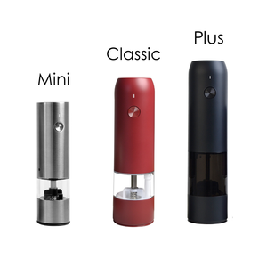 Modern Automatic <b>Pepper</b> Plastic ABS Spice Mill Kitchen Accessories Rechargeable One Button Operating System - Product Image 4