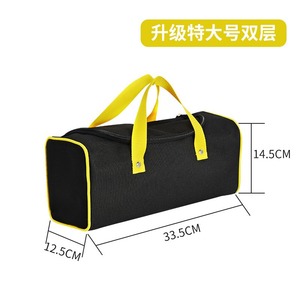 Sac à outils carré personnalisé, pratique, sac de rangement pour matériel durable, sac en toile portable, imperméable pour électriciens - Product Image 4