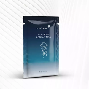 Mascherine organiche in tessuto viso senza parabeni idratanti E idratanti E con vitamine E acido ialuronico - Product Image 2