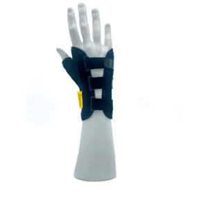Tutore semirigido per polso LuoYan con tutore corto per pollice da 14,5 cm per rizartrosi, tendiniti, sindrome di Quervain, stiramenti - Product Image 1