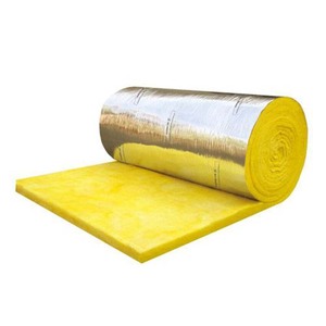Rouleau de laine de verre Velosos, épaisseur 150 mm, absorption acoustique, isolation murale, matériau ignifuge et isolant thermique - Product Image 1