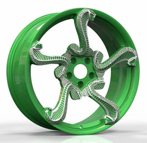 Rines Deportivos <span class=keywords><strong>Cobra</strong></span> Mamba de 18-22 Pulgadas, Forjados a Medida para BMW, Audi, Mercedes, Porsche 911, 718, Taycan, Panamera, <span class=keywords><strong>Ferrari</strong></span> 296 - Product Image 4
