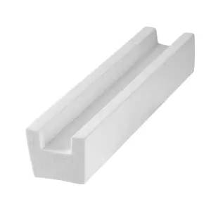 Manifattura bianco PVC 1138 davanzale naso 1-1/32 "x 1 3/8"