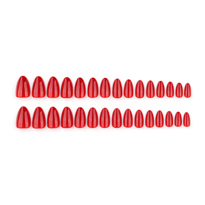 30 <span class=keywords><strong>Uñas</strong></span> Postizas de Gel Suave al por Mayor, <span class=keywords><strong>Uñas</strong></span> Postizas para Chicas, Color Rojo Liso, <span class=keywords><strong>Uñas</strong></span> Postizas Reutilizables, Logotipo OEM - Product Image 4