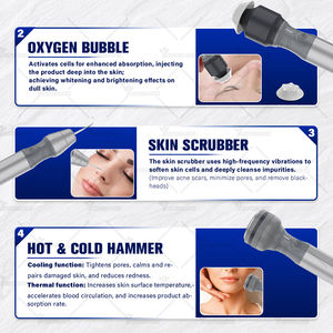 Sauerstoff-Jet Aqua 10-in-1 Hautpflege Hydro-Dermabrasion Hydra-Maschine Mikro-Spa Salon Heim-Gesichtsreiniger - Product Image 2