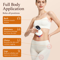 Appareil de massage anti-cellulite par luminothérapie rouge pour bras, jambes et dos, 6 modes de succion, ventouse Gua Sha, masseur amincissant corporel en pierre Bian, USB
