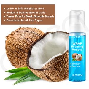 <span class=keywords><strong>Mousse</strong></span> Coiffante Anti-Frisottis Fixation Forte pour Perruques Bouclées, à l'Huile de Coco et de Karité pour des <span class=keywords><strong>Boucles</strong></span> et Ondulations Définies - Product Image 3