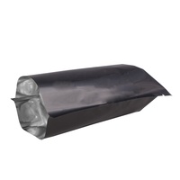 Sachet de thé vide avec logo personnalisé thermoscellé emballage de café en poudre sac en plastique emballage de Sachet en feuille de mylar à trois côtés