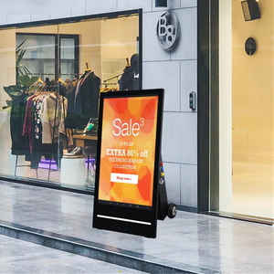 1500nits Áp phích kỹ thuật số CMS phần mềm quảng cáo ngoài trời không thấm nước xách tay LCD kỹ thuật số biển - Product Image 5
