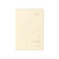 Cuaderno de Cuero Rosa con Estampado en Relieve y Costuras A5, Diseño Floral Dorado, con Bolsillo para Notas Diarias, Novedad 2027