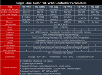 Huidu HD-W60 wifi sans fil P10 mené par module mené par signe carte de contrôle d'affichage